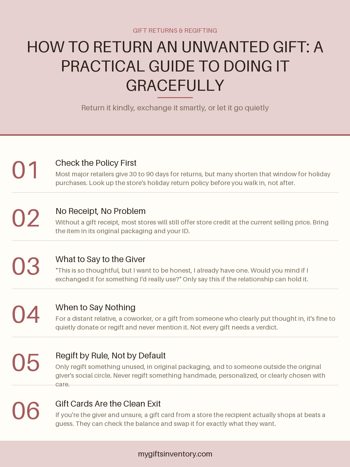 How to Return an Unwanted Gift: A Practical Guide to Doing It Gracefully
