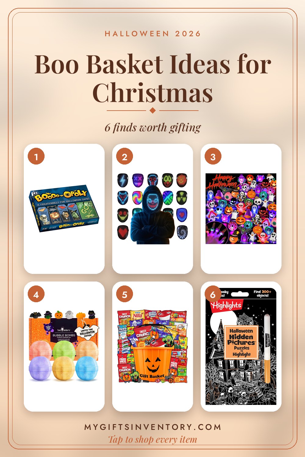 Boo Basket Ideas for Christmas