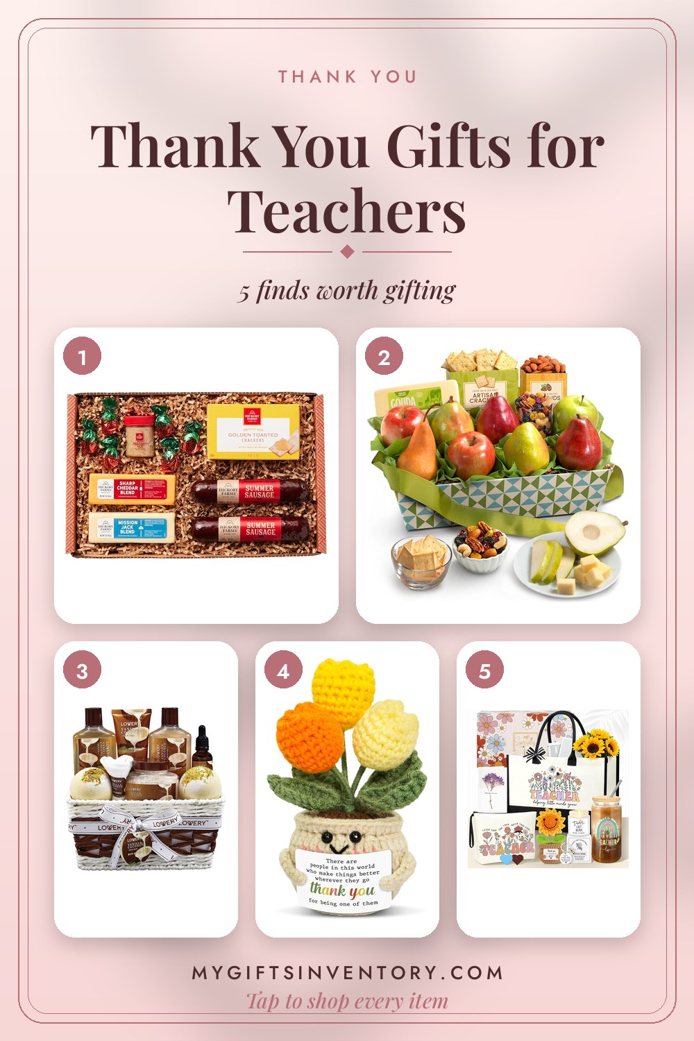 Thank You Gifts for Teachers
