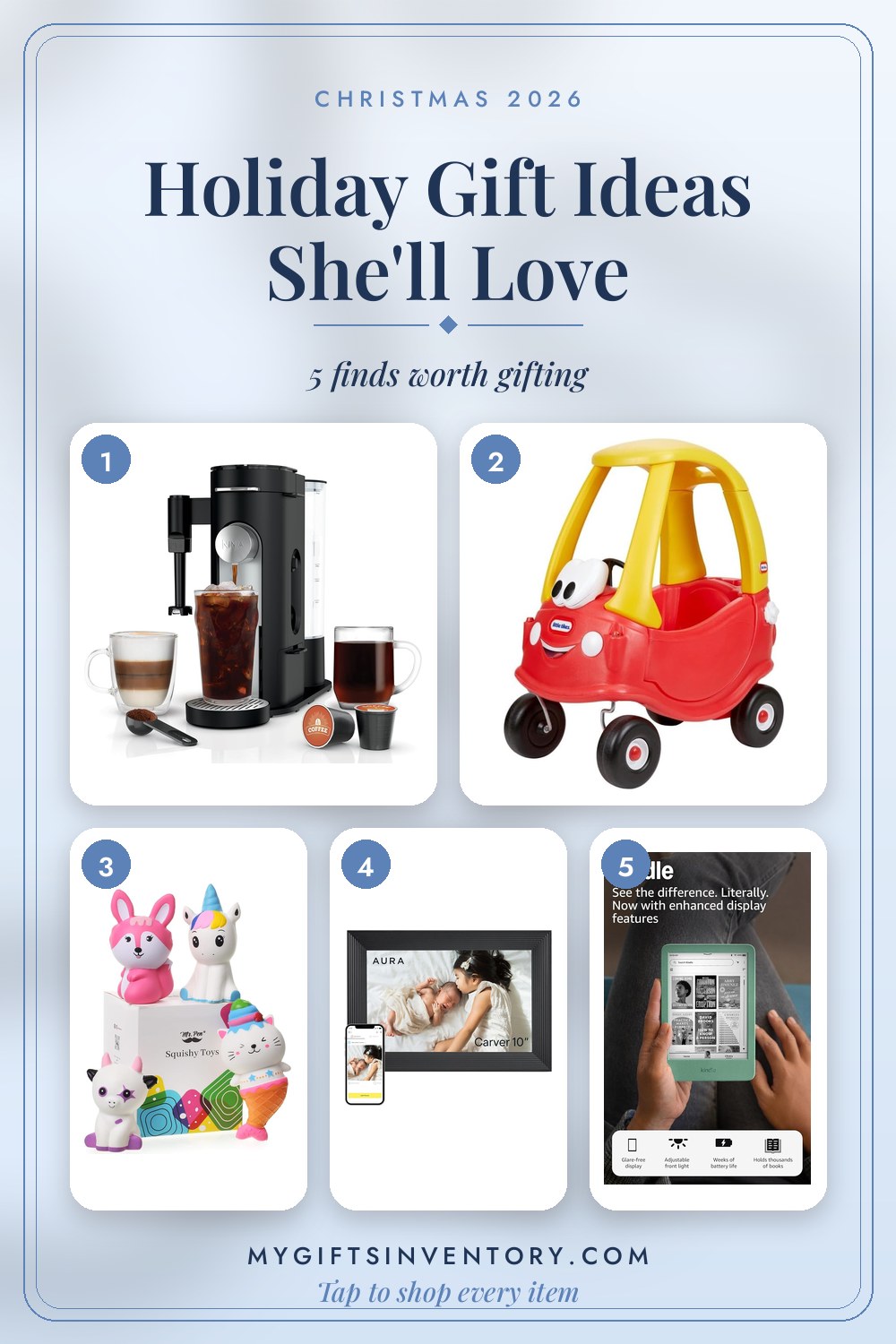Holiday Gift Ideas She'll Love