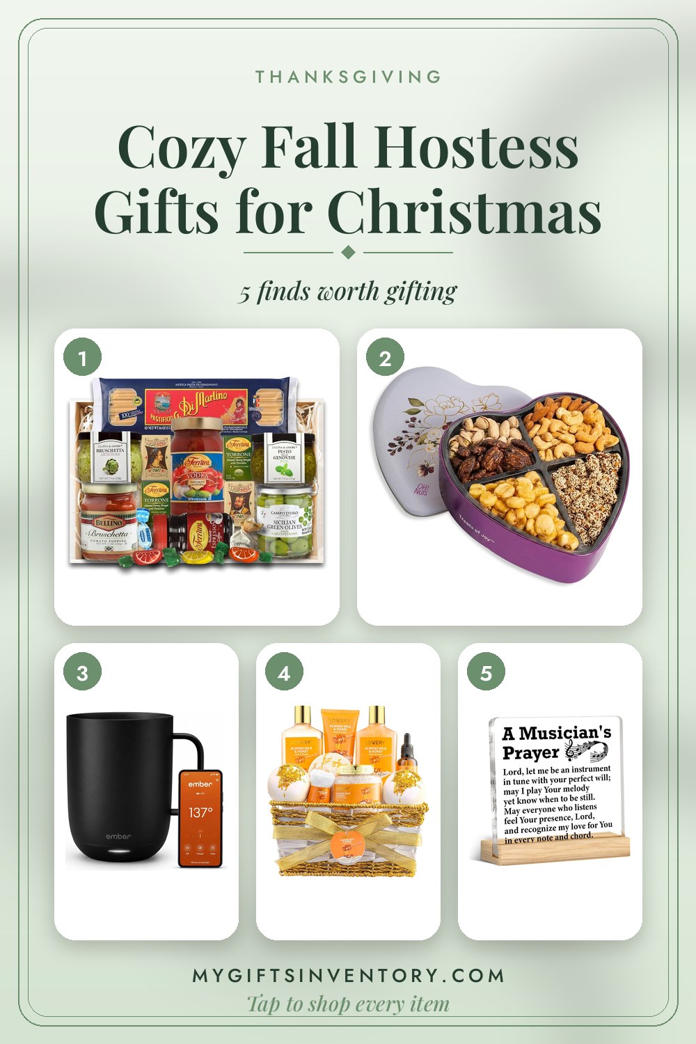Cozy Fall Hostess Gifts for Christmas
