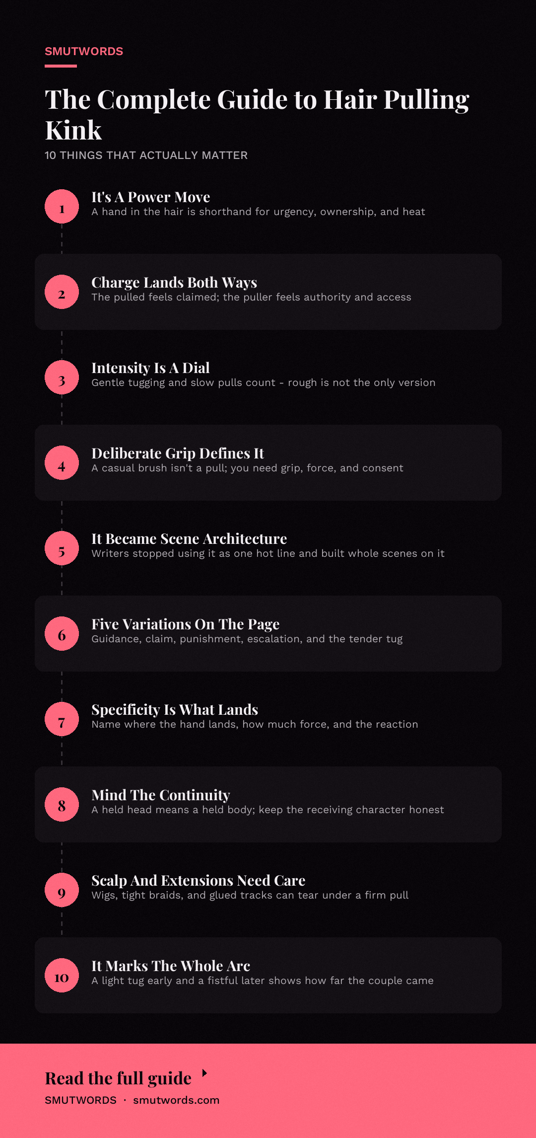 The Complete Guide to Hair Pulling Kink: key takeaways