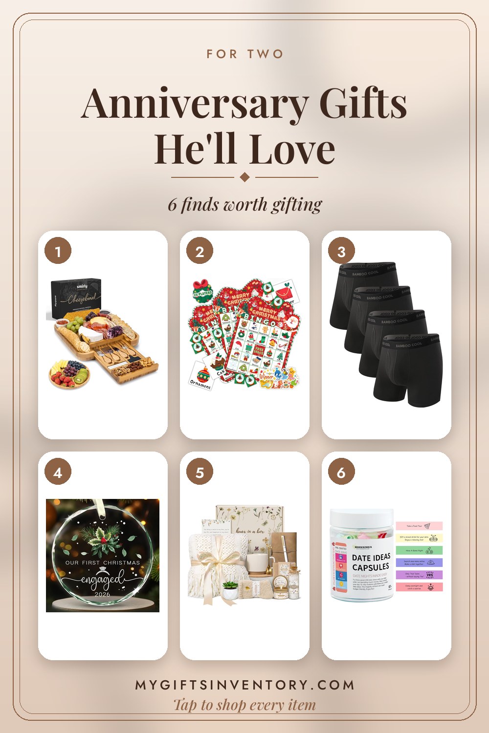 Anniversary Gifts He'll Love