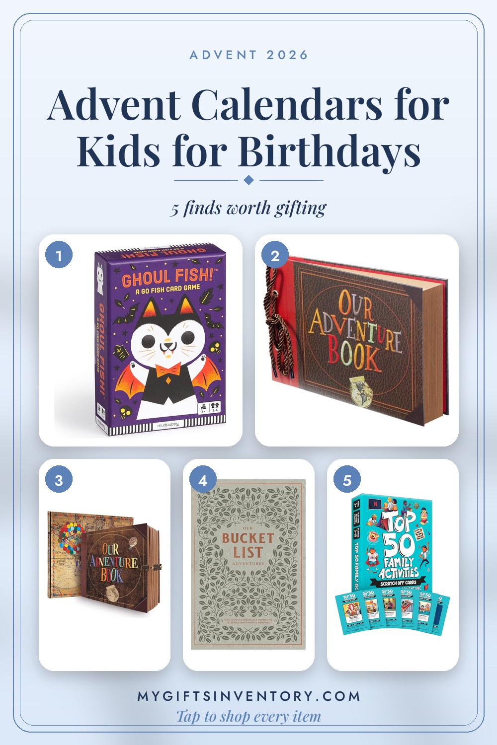Advent Calendars for Kids for Birthdays