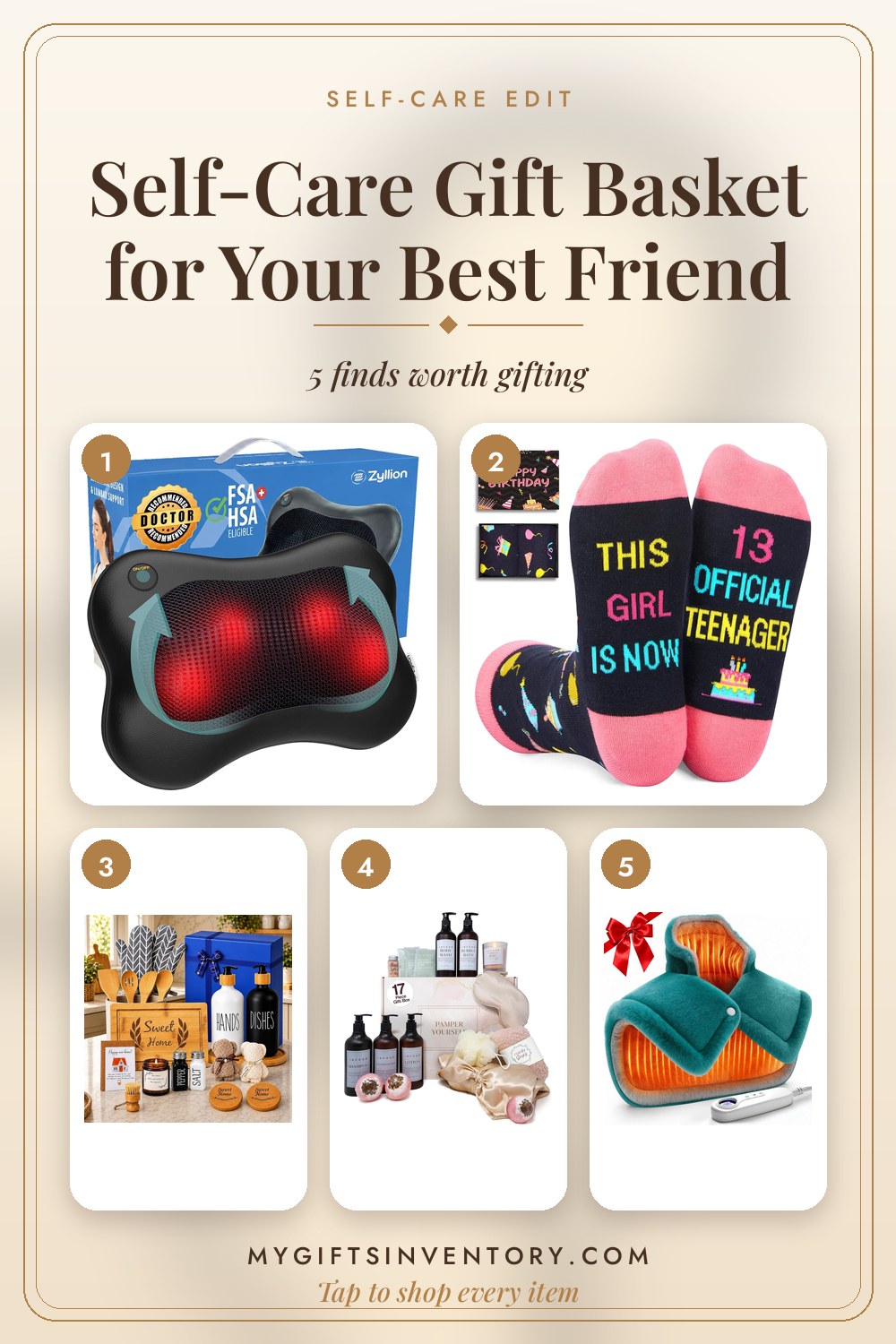 Self-Care Gift Basket for Your Best Friend