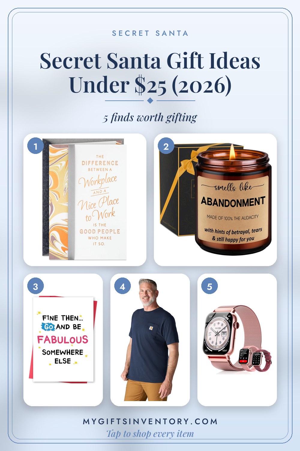 Secret Santa Gift Ideas Under $25 (2026)