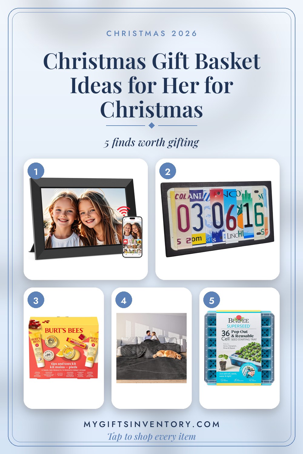 Christmas Gift Basket Ideas for Her for Christmas