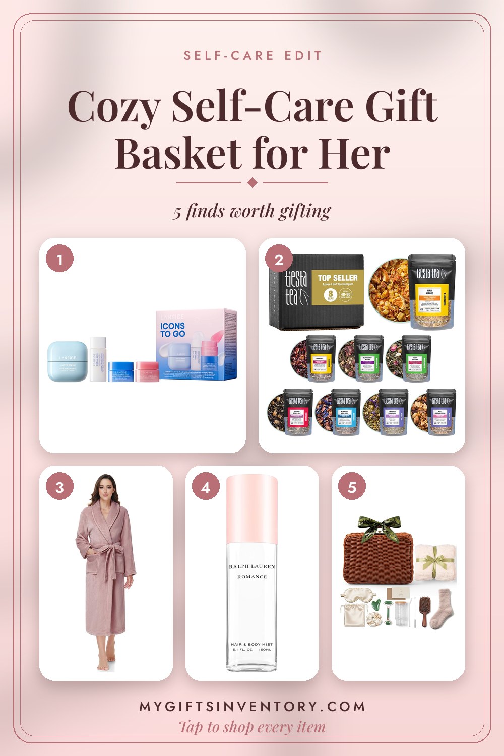 Cozy Self-Care Gift Basket for Her