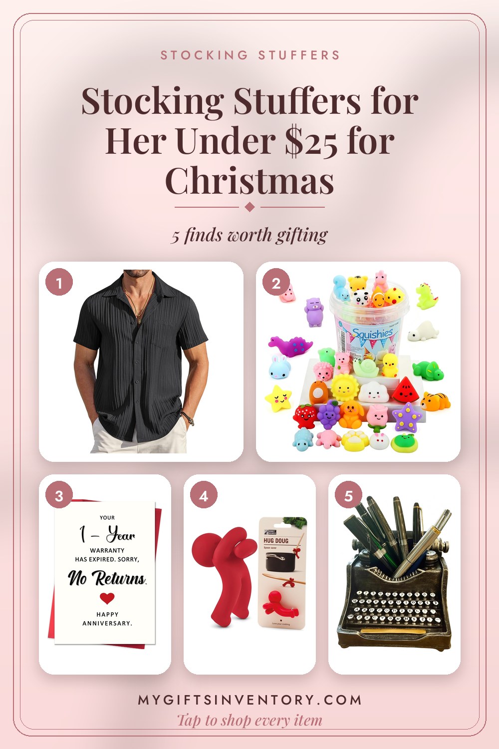 Stocking Stuffers for Her Under $25 for Christmas