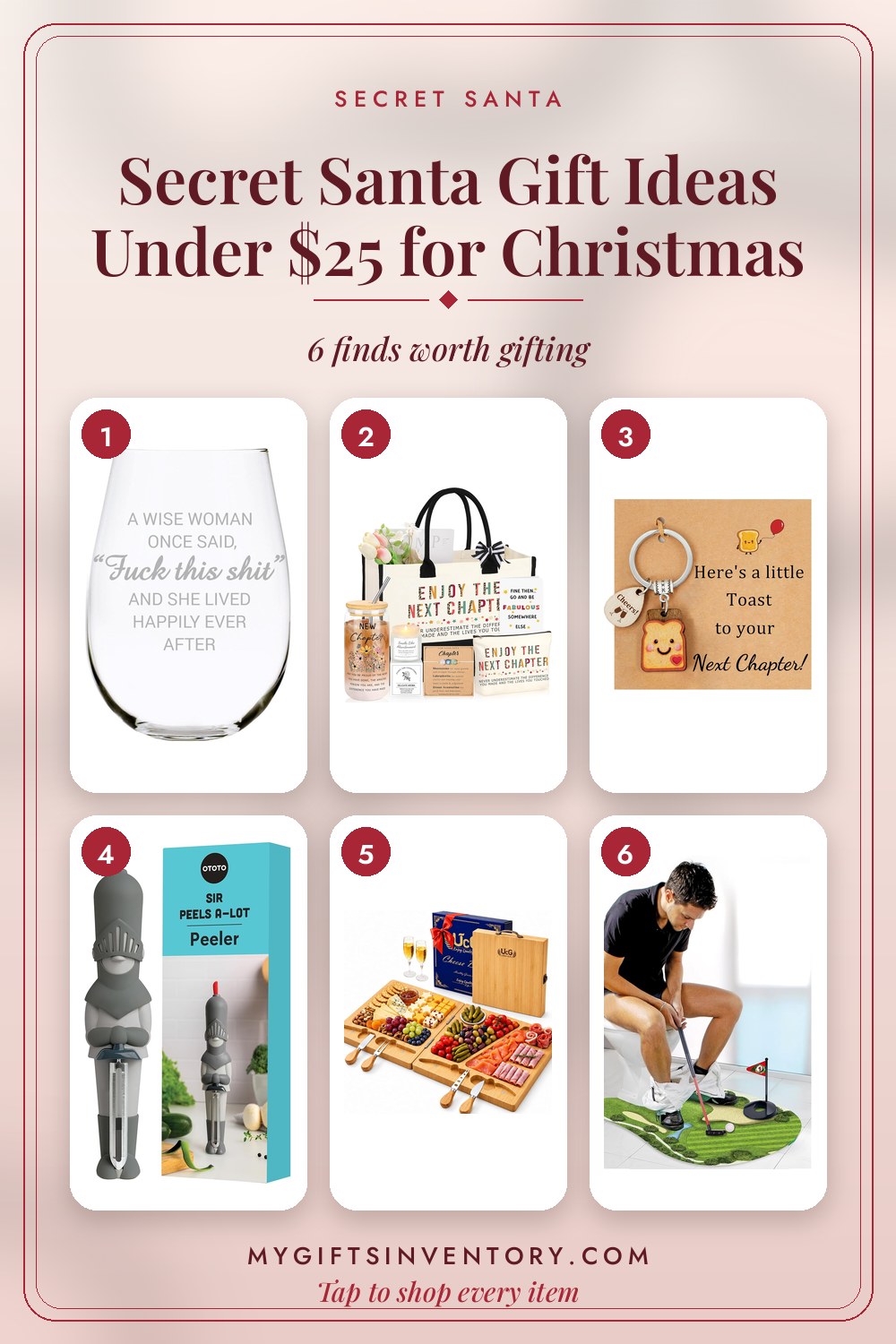 Secret Santa Gift Ideas Under $25 for Christmas