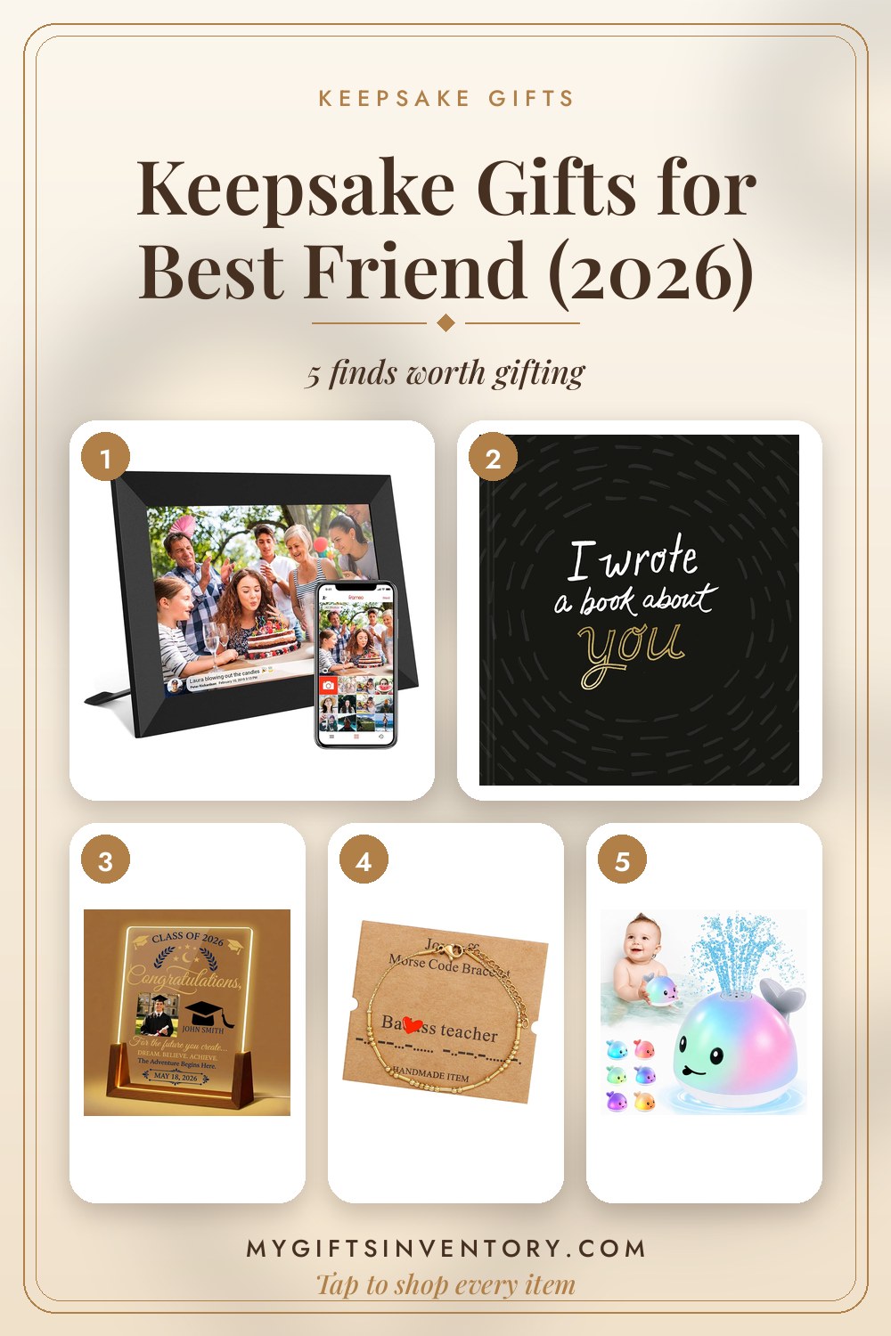 Keepsake Gifts for Best Friend (2026)