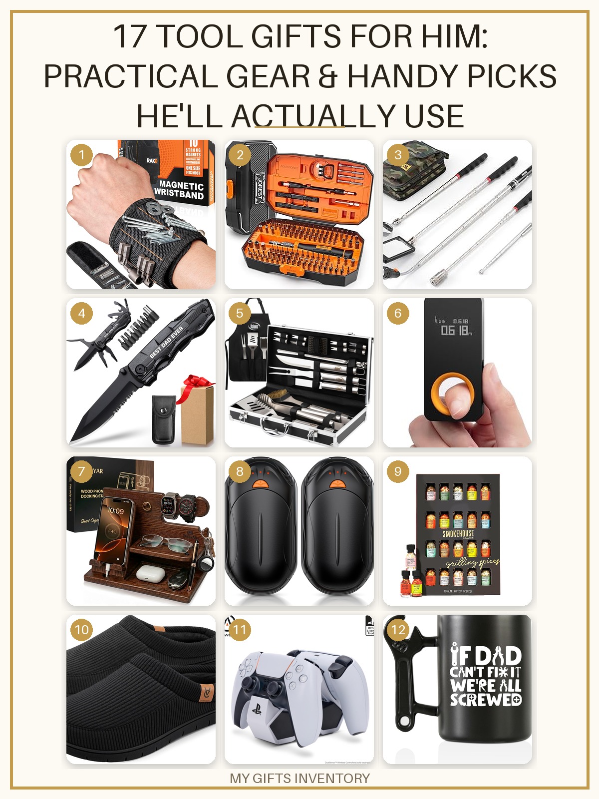 17 Tool Gifts for Him: Practical Gear & Handy Picks He'll Actually Use