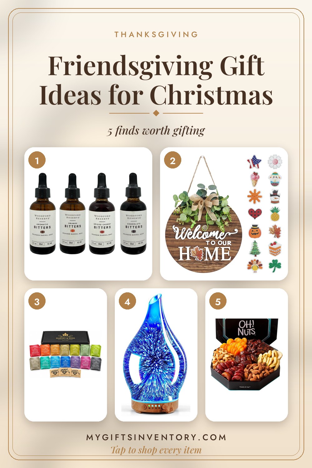 Friendsgiving Gift Ideas for Christmas