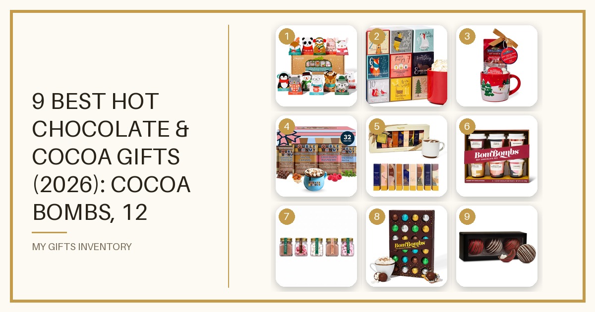 9 Best Hot Chocolate & Cocoa Gifts (2026): Cocoa Bombs, 12 Days Sets, Gourmet Mixes & Cozy Gift Boxes