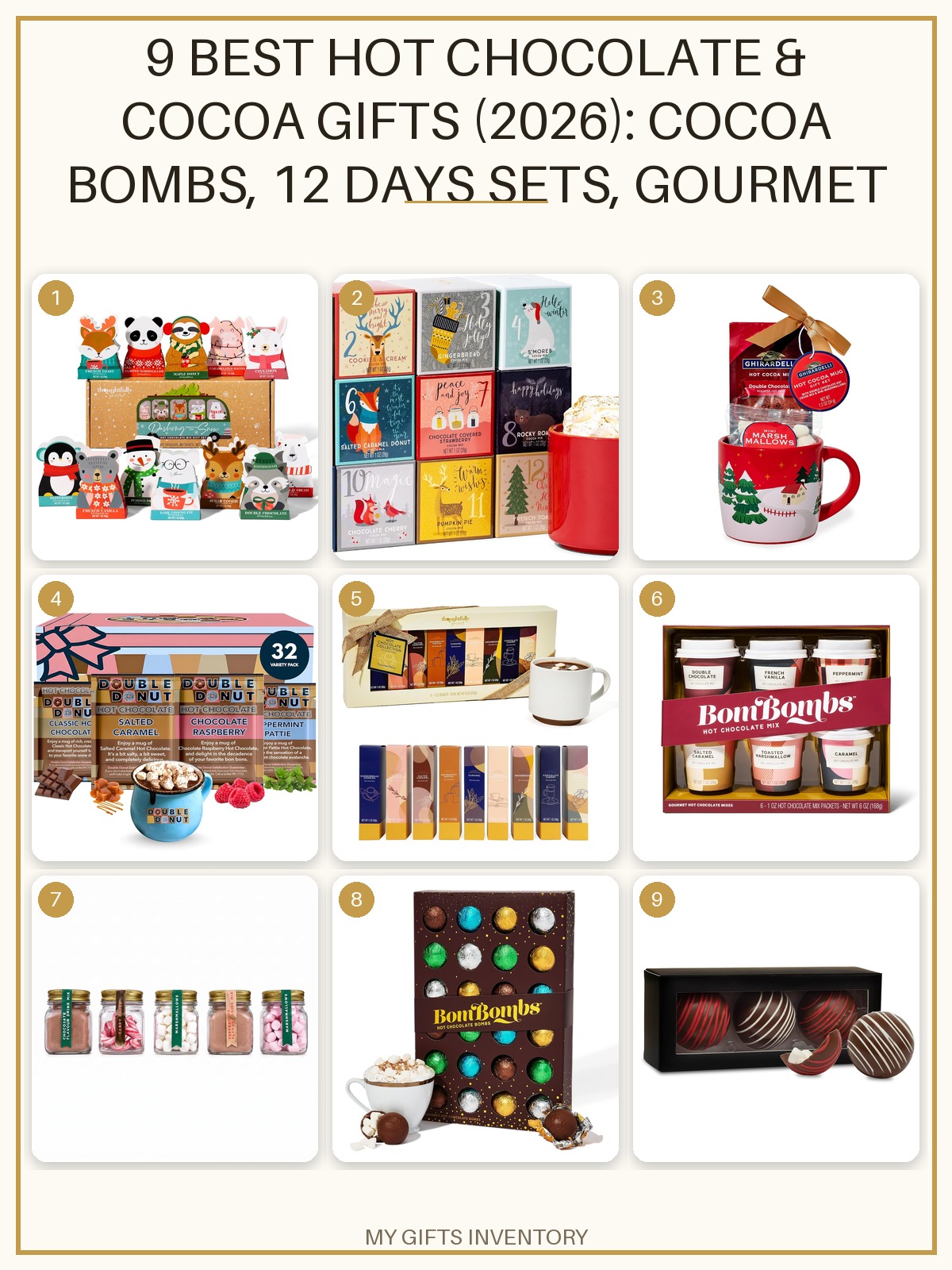 9 Best Hot Chocolate & Cocoa Gifts (2026): Cocoa Bombs, 12 Days Sets, Gourmet Mixes & Cozy Gift Boxes