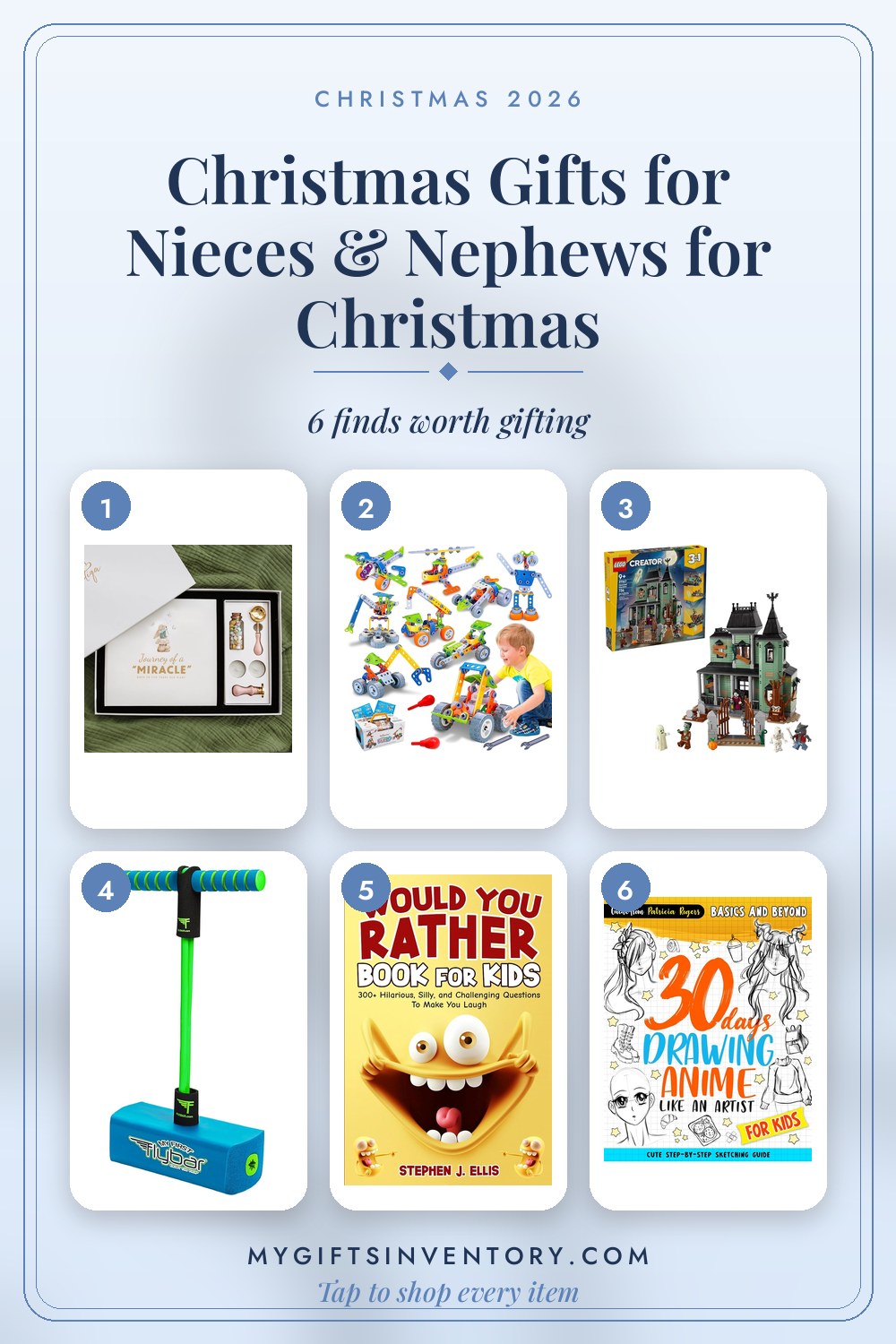 Christmas Gifts for Nieces & Nephews for Christmas