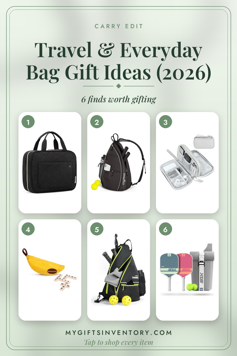 Travel & Everyday Bag Gift Ideas (2026)