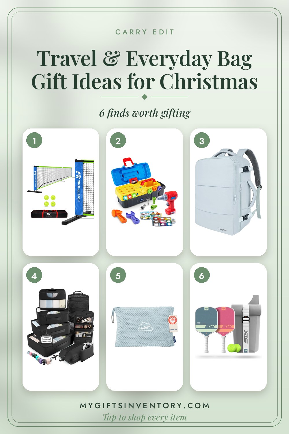 Travel & Everyday Bag Gift Ideas for Christmas