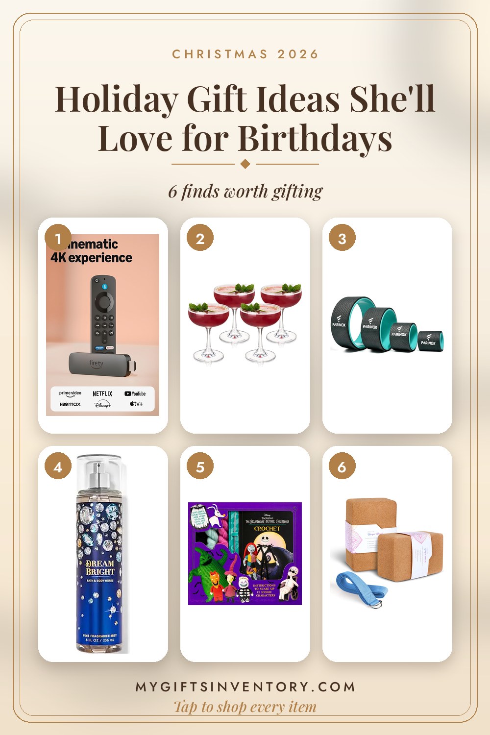 Holiday Gift Ideas She'll Love for Birthdays