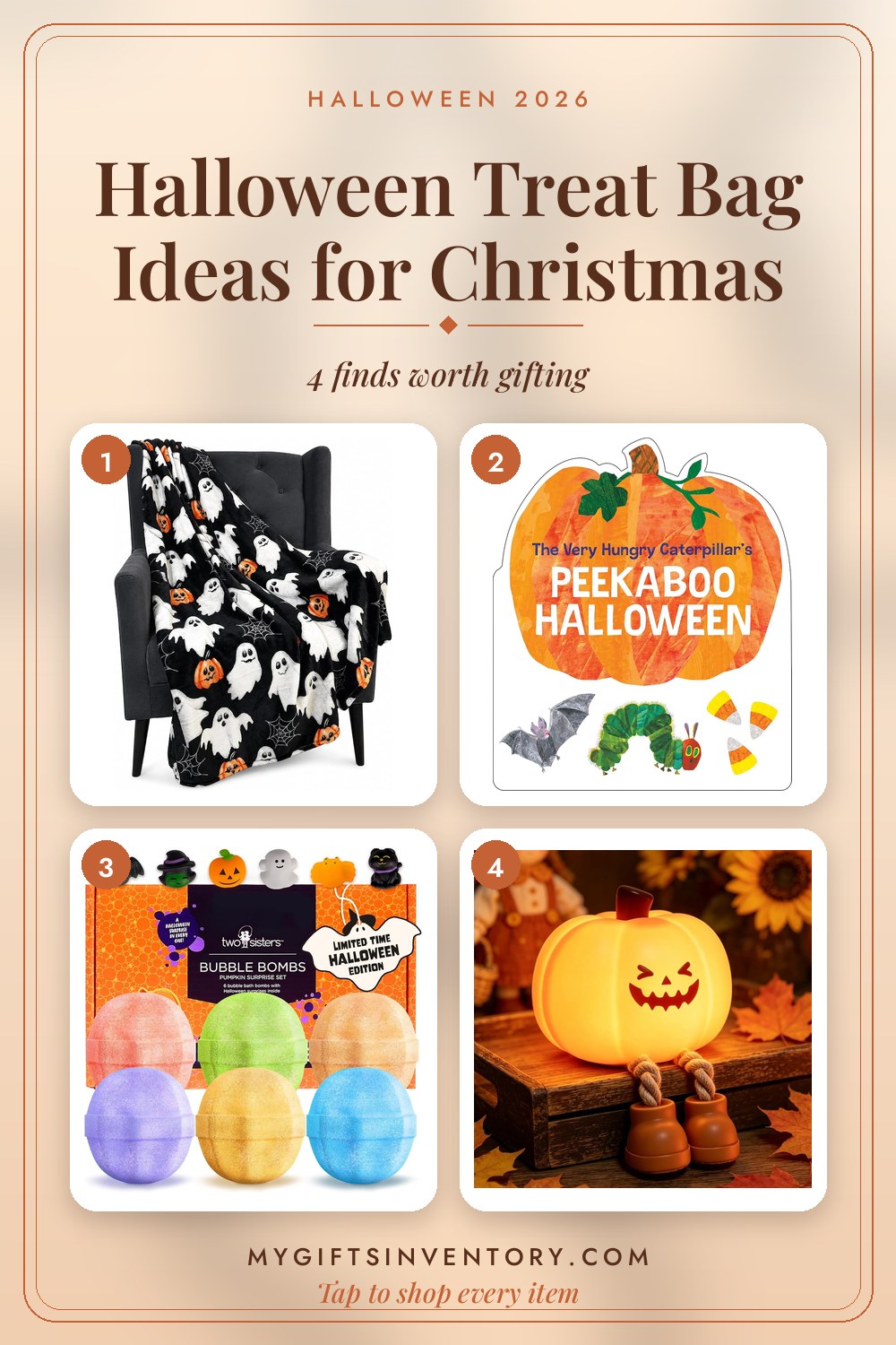 Halloween Treat Bag Ideas for Christmas