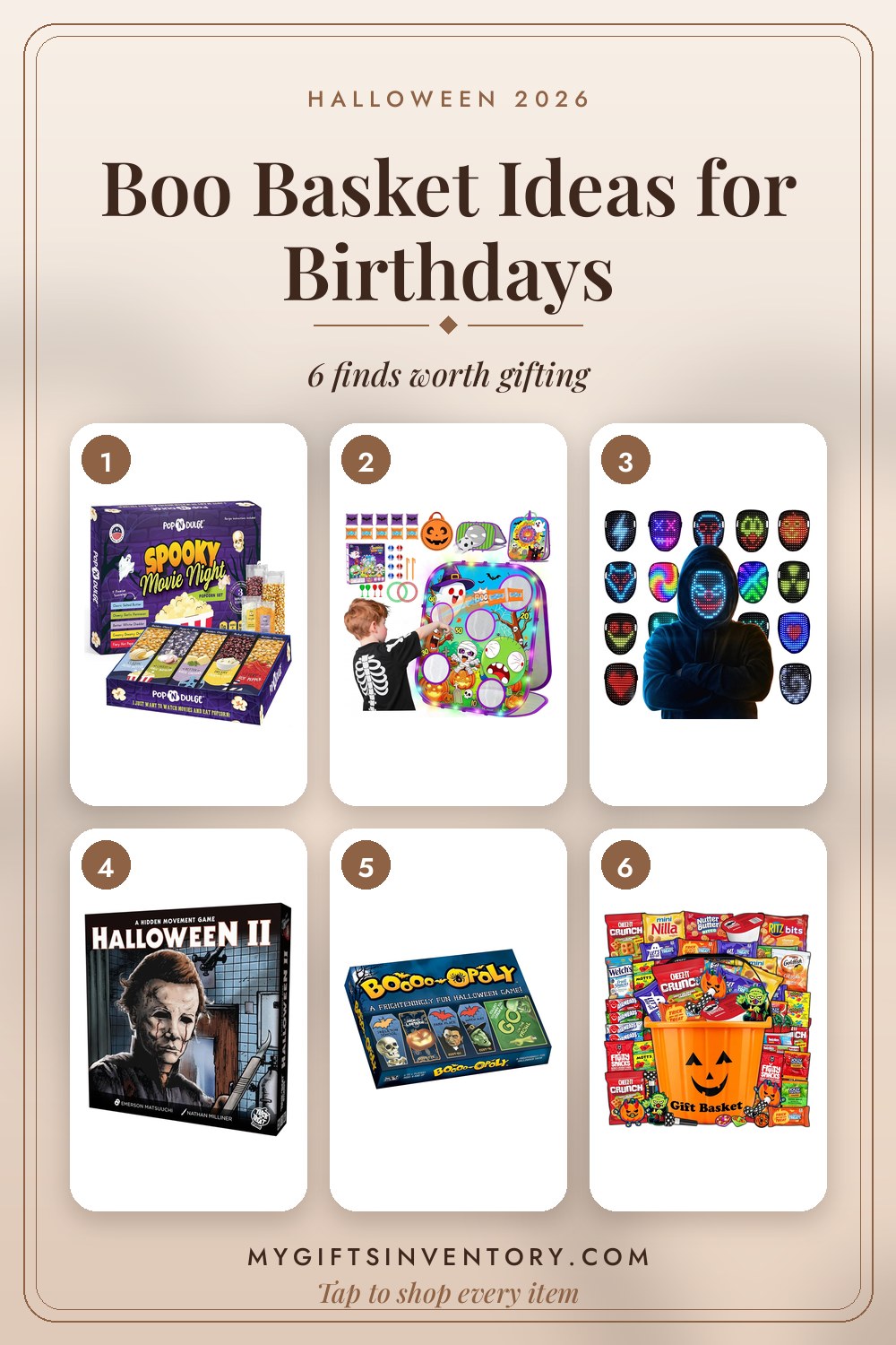 Boo Basket Ideas for Birthdays