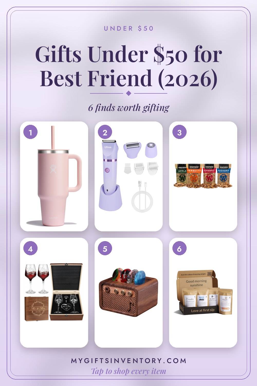 Gifts Under $50 for Best Friend (2026)