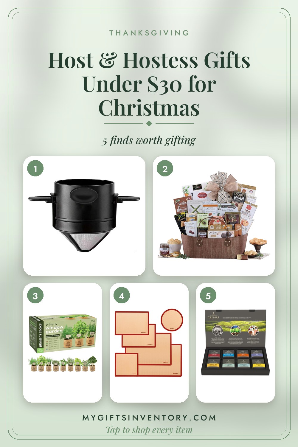 Host & Hostess Gifts Under $30 for Christmas