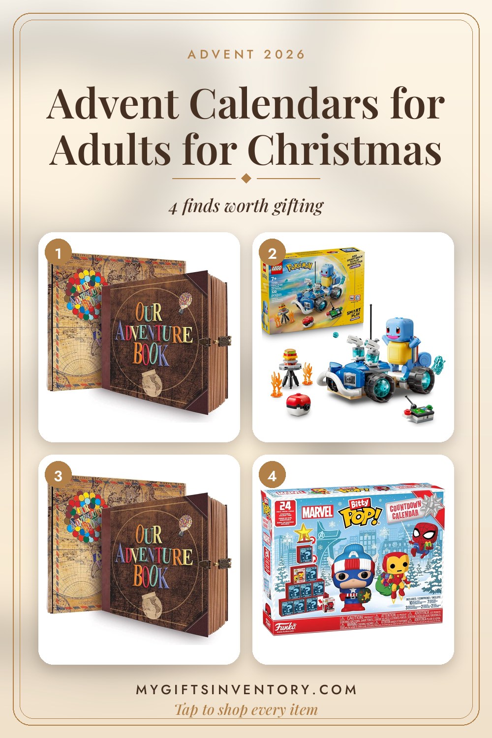 Advent Calendars for Adults for Christmas