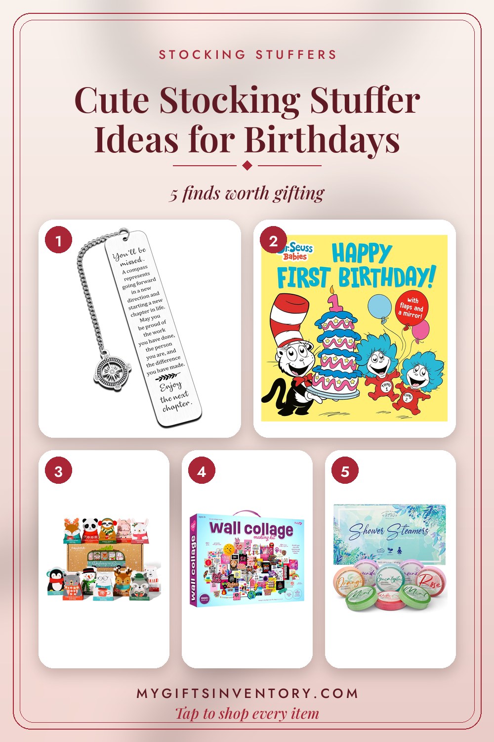 Cute Stocking Stuffer Ideas for Birthdays