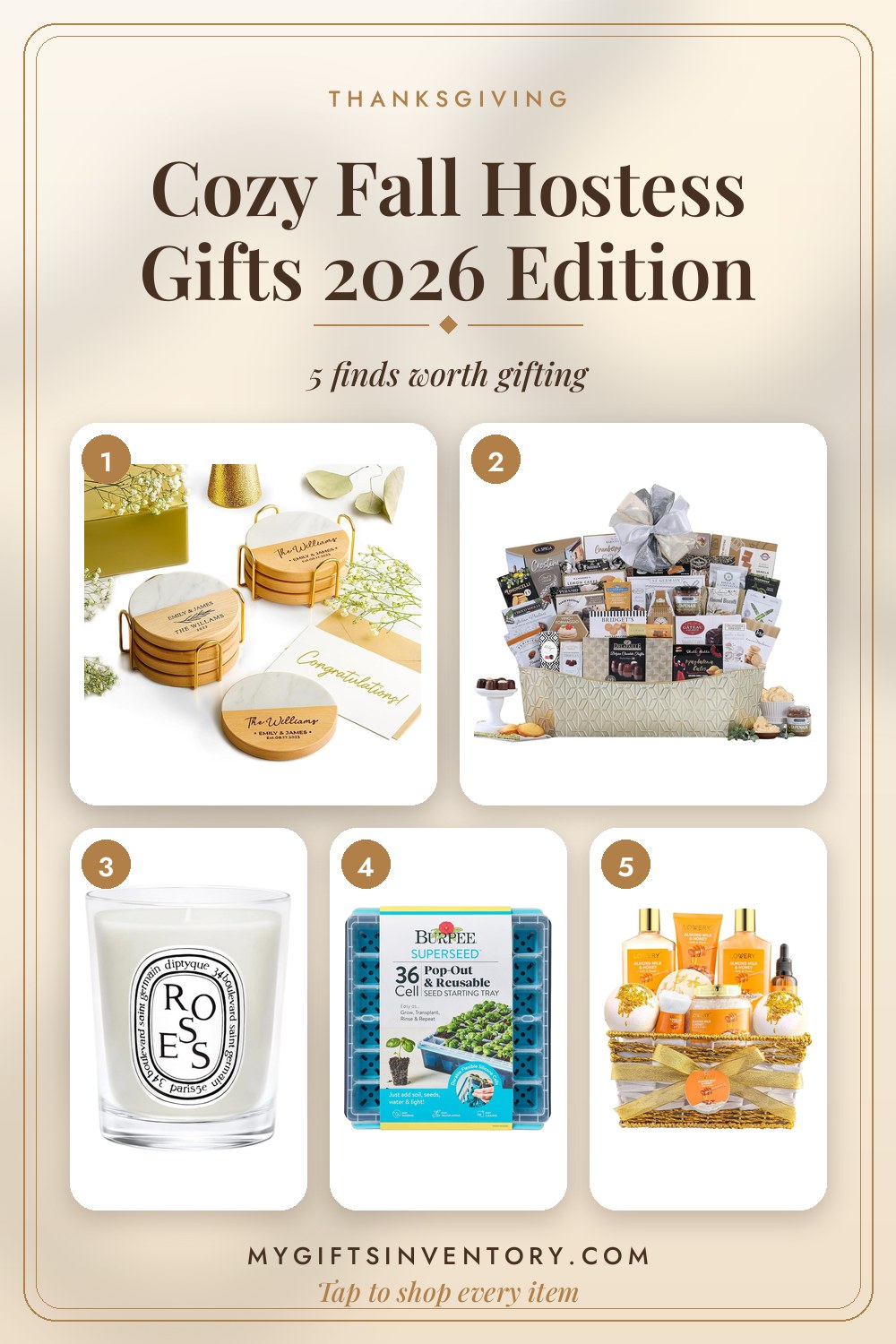 Cozy Fall Hostess Gifts 2026 Edition