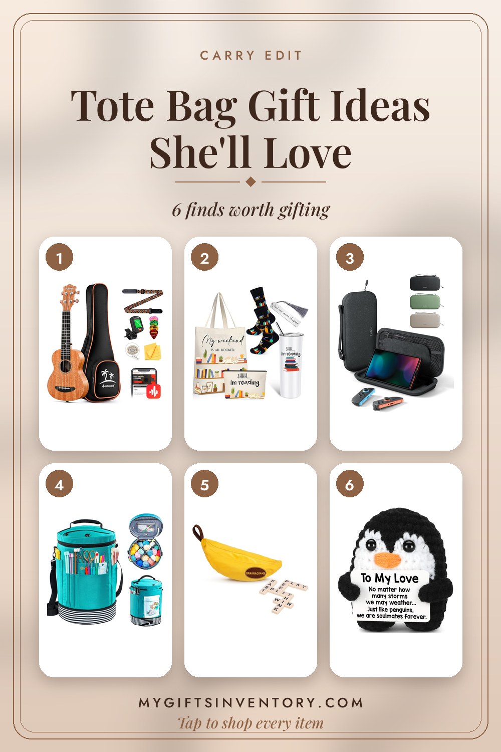 Tote Bag Gift Ideas She'll Love