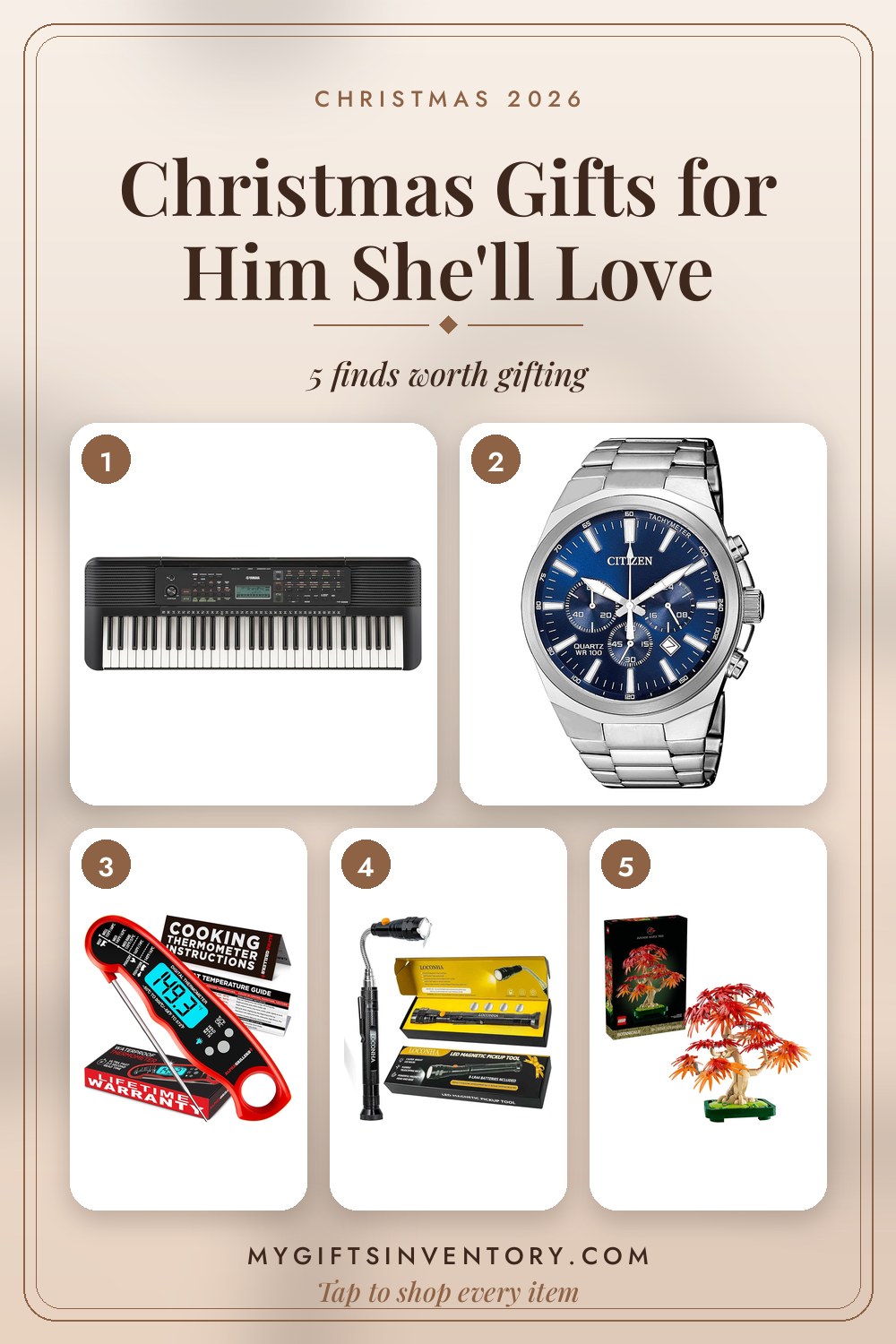 Christmas Gifts for Him She'll Love
