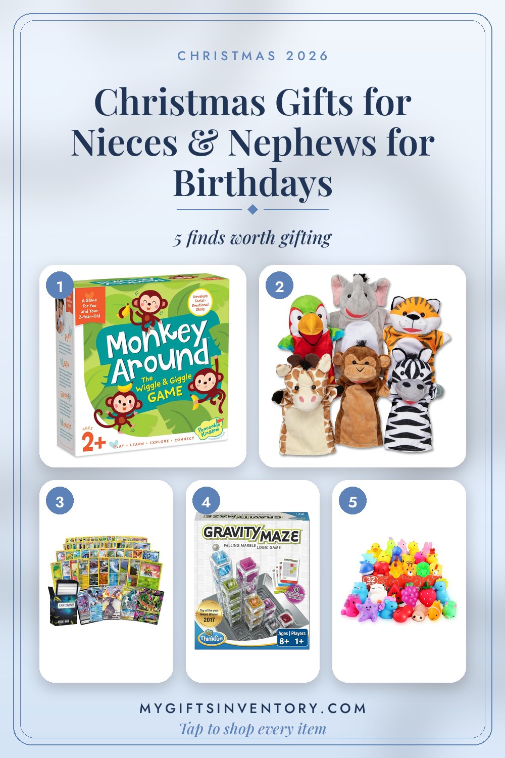 Christmas Gifts for Nieces & Nephews for Birthdays