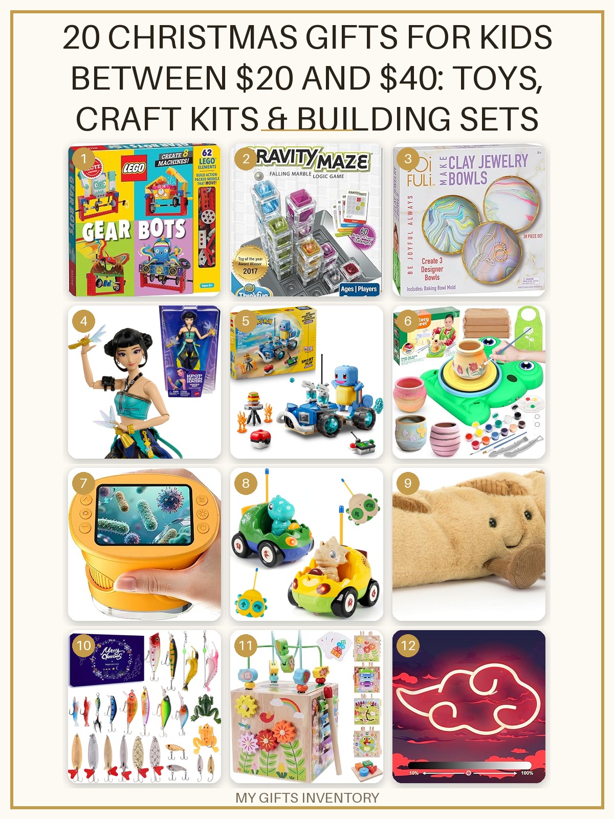 20 Christmas Gifts for Kids Between $20 and $40: Toys, Craft Kits & Building Sets They'll Actually Play With (2026)