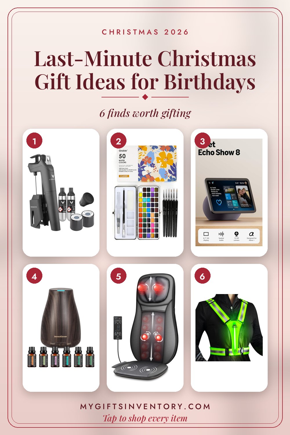 Last-Minute Christmas Gift Ideas for Birthdays