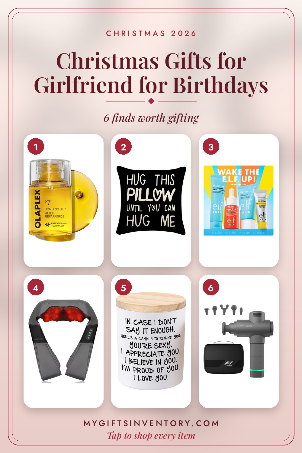 Christmas Gifts for Girlfriend for Birthdays