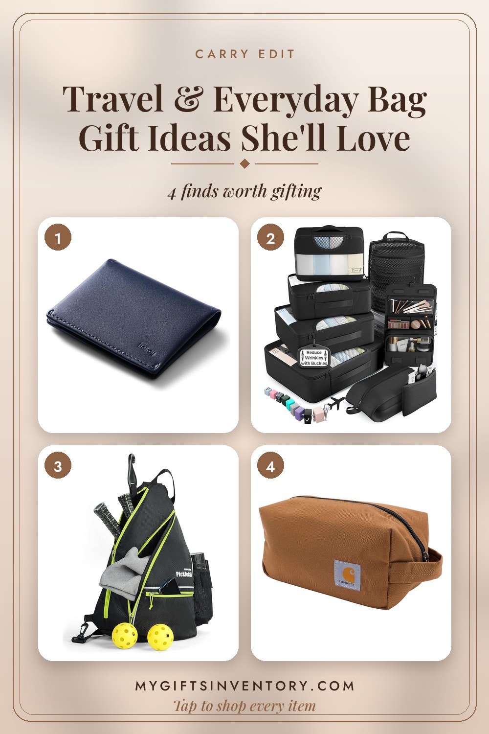 Travel & Everyday Bag Gift Ideas She'll Love