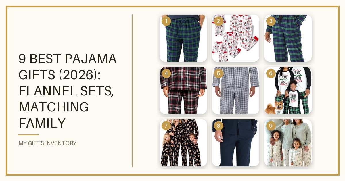 9 Best Pajama Gifts (2026): Flannel Sets, Matching Family Christmas Pajamas & Cotton Loungewear for Her, Him and Kids
