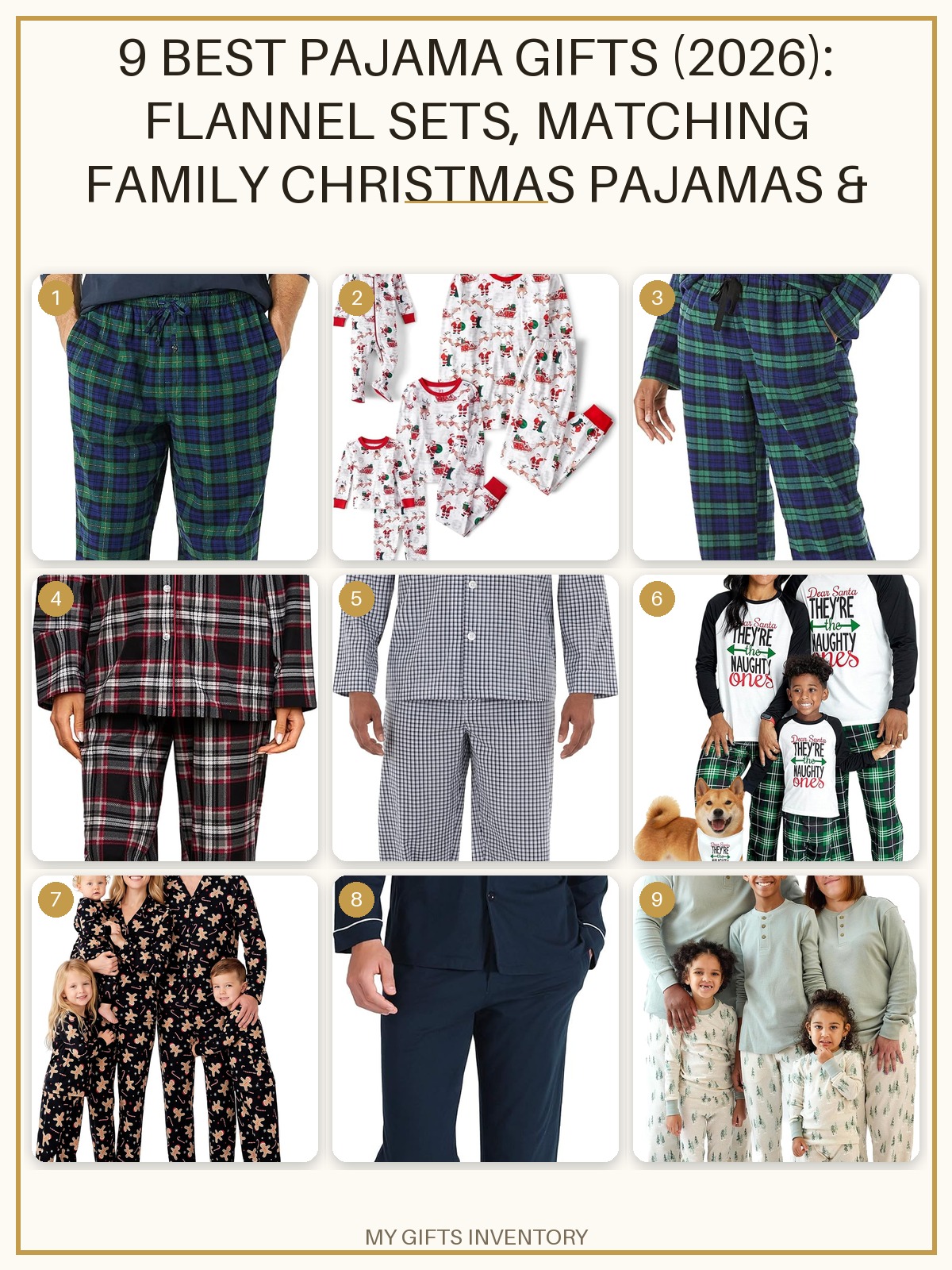 9 Best Pajama Gifts (2026): Flannel Sets, Matching Family Christmas Pajamas & Cotton Loungewear for Her, Him and Kids
