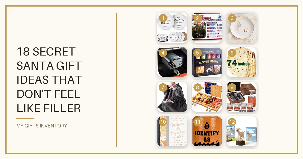 18 Secret Santa Gift Ideas That Don't Feel Like Filler (2026)