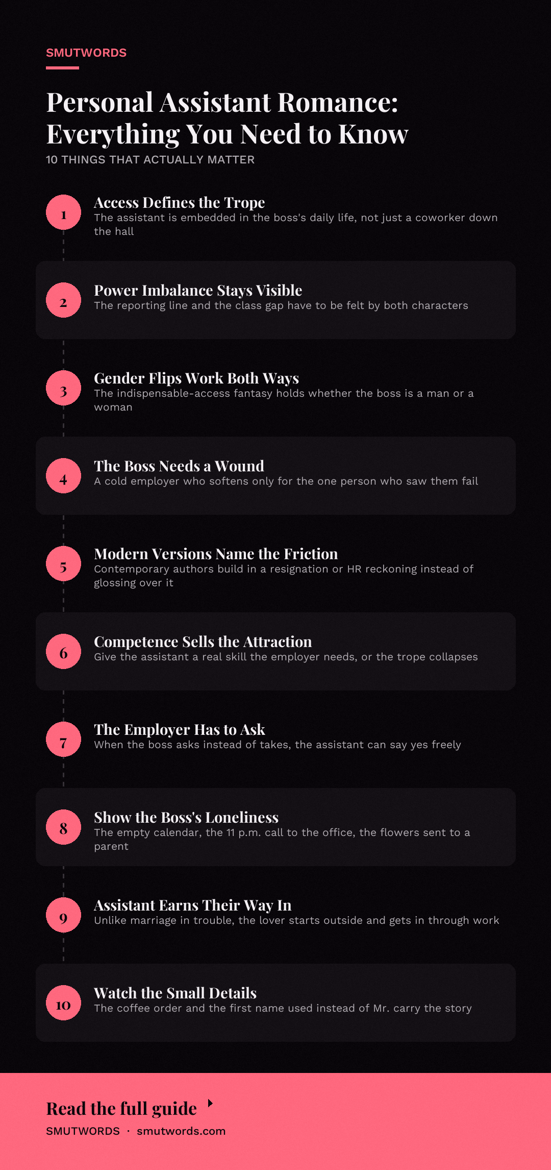 Personal Assistant Romance: Everything You Need to Know: key takeaways
