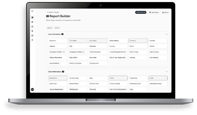 Custom reports for Meetingbox analytics