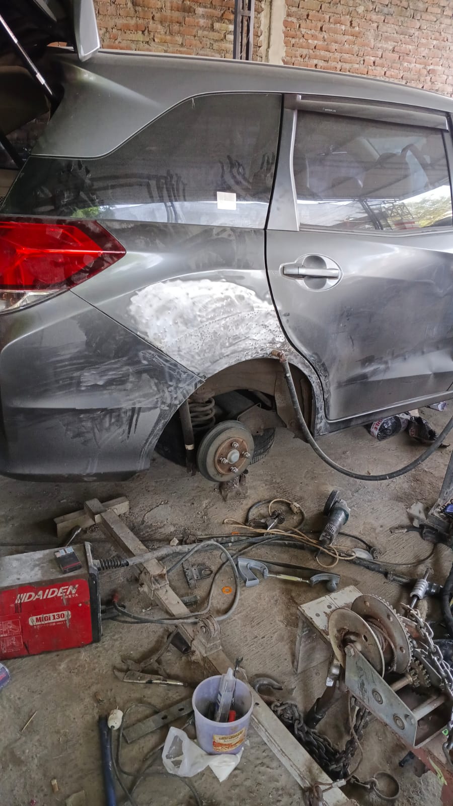 Honda Mobilio — Proses pengerjaan