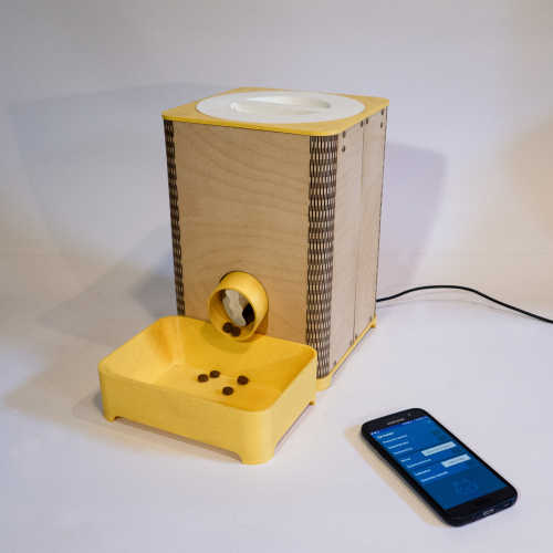 Cat feeder distributeur automatique de croquettes 1