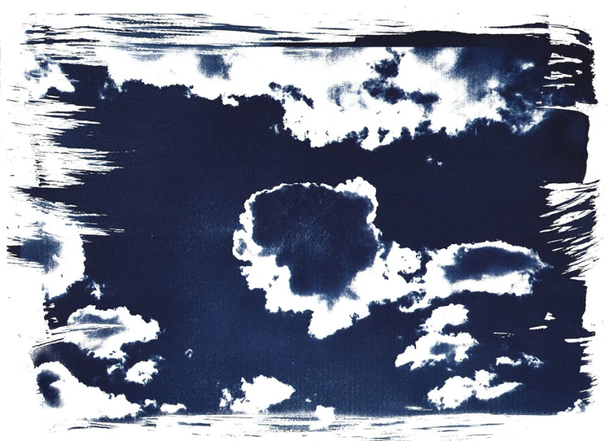 tirage cyanotype canson 3