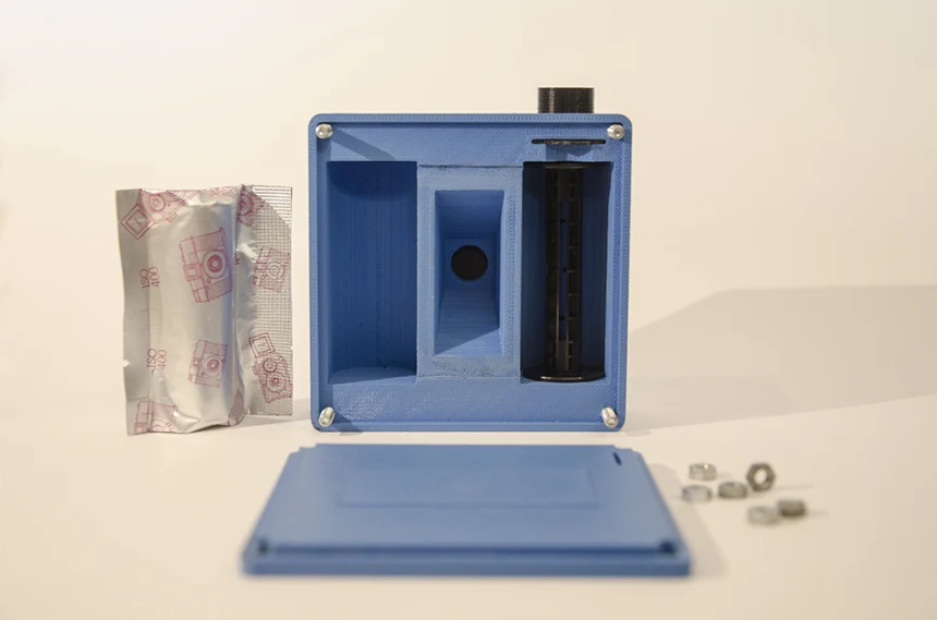 sténopé paramétrable et imprimable en 3D 2