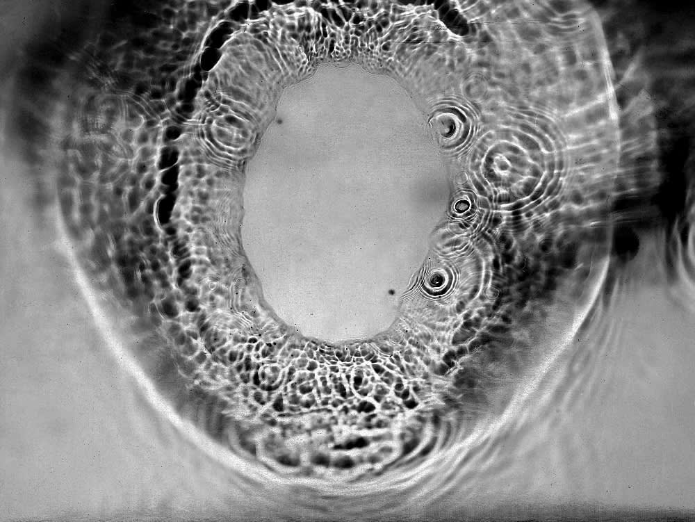 photogramme de l'eau