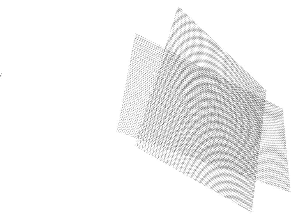 Graphisme de trames en 3D