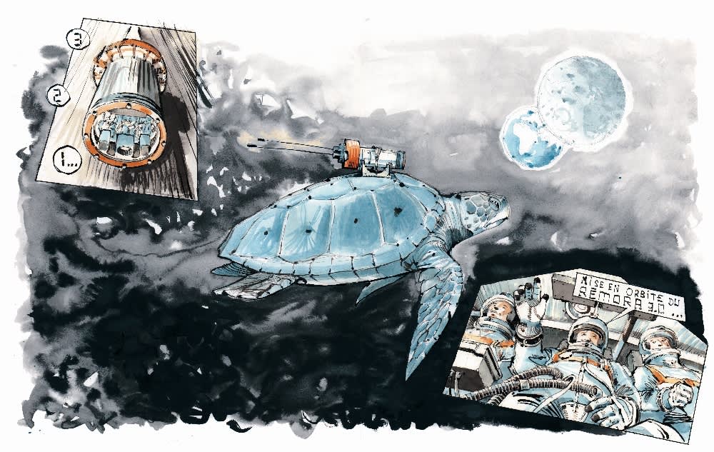 Balise tortue remora