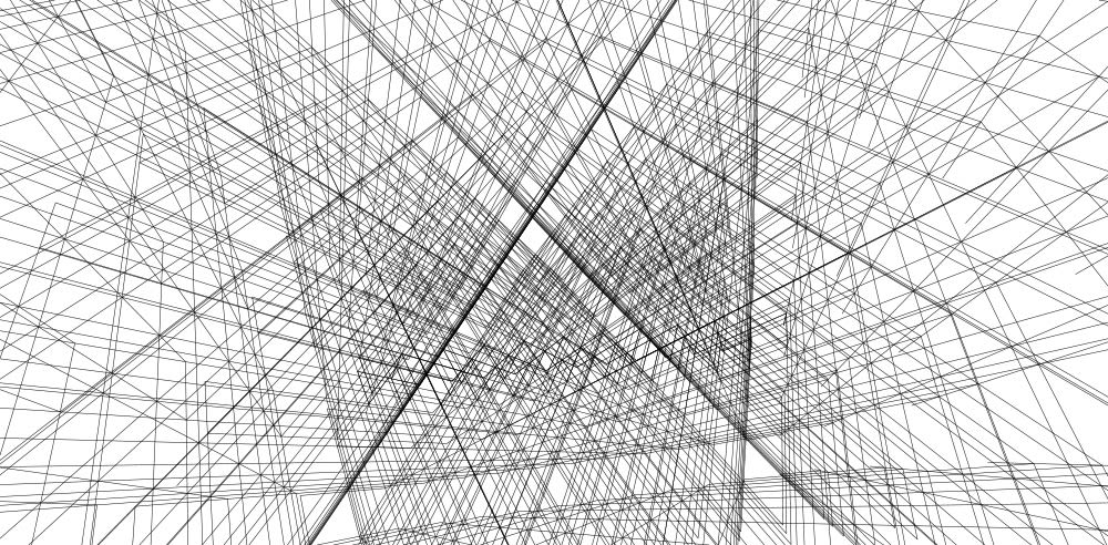 Graphisme de trames en 3D